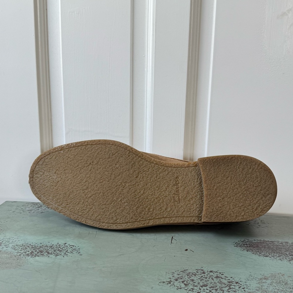 Clarks Jaxen Low Men's Olive Suede Shoes - Sz 11 - Picture 8 of 9